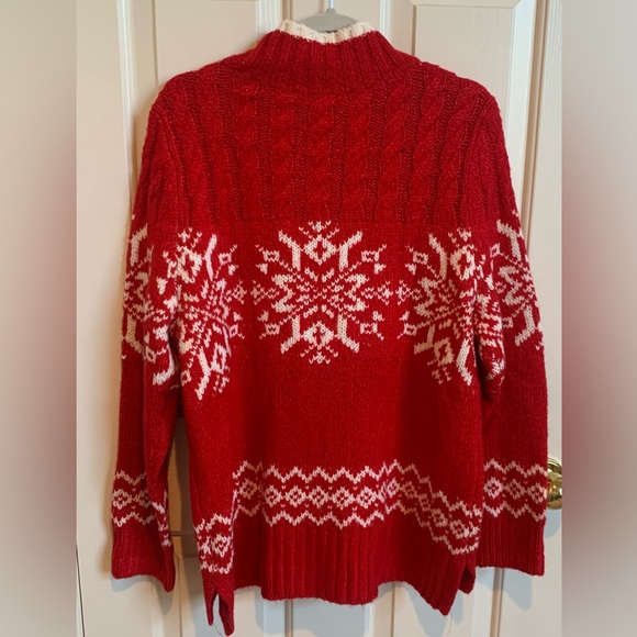 Talbots Fair-isle winter holiday sweater. Size XL. EUC. This is still in stores! - Picture 3 of 4